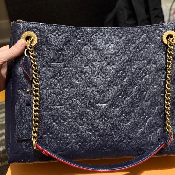 Authentic Louis Vitton Empriente navy blue tote - Picture 1 of 6
